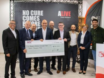 ALIVE Foundation donates another €90,000 for cancer research