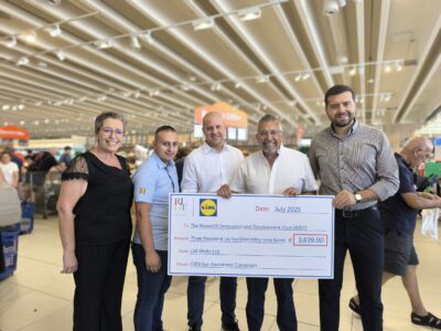 Lidl Malta supports skin cancer research