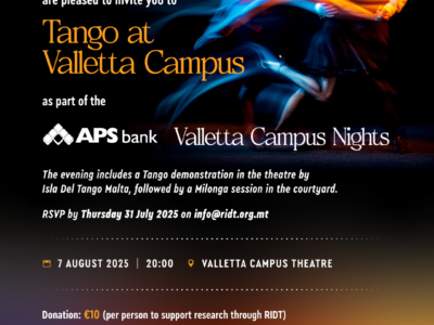 Tango at the APS Bank Valletta Campus Nights